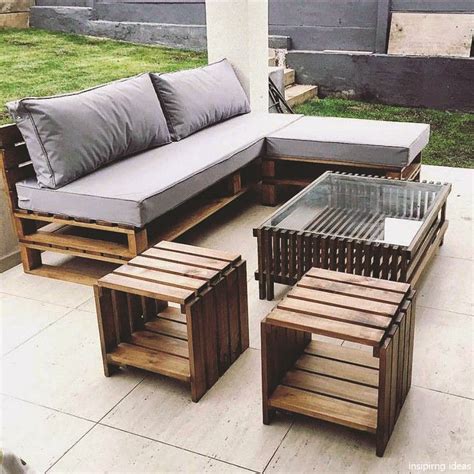 Gorgeous Outdoor Pallet Furniture Ideas You Will Enjoy Con Im Genes
