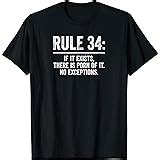 Rule If It Exists There Is Porn Of It Sweatshirt Amazon Co Uk