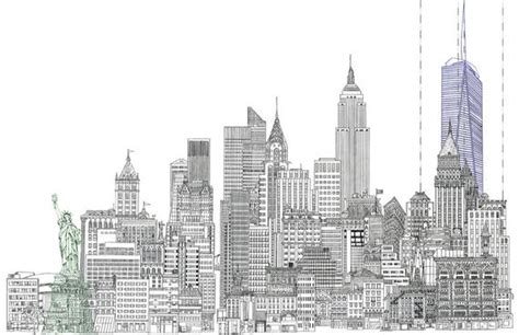 City Line Drawing At Explore Collection Of City
