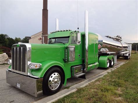 Green Semi Truck Semi Trucks Trucks Big Trucks