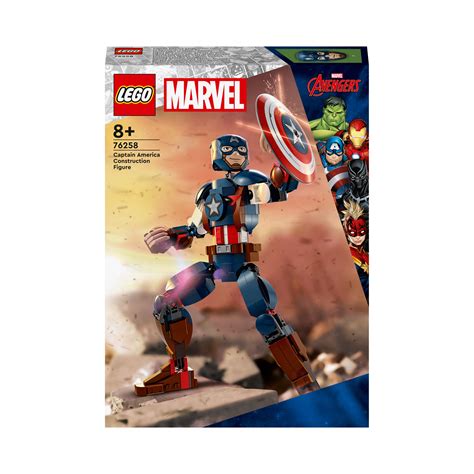 Klocki LEGO Marvel Super Heroes Figurka Kapitana Ameryki Do Zbudowania