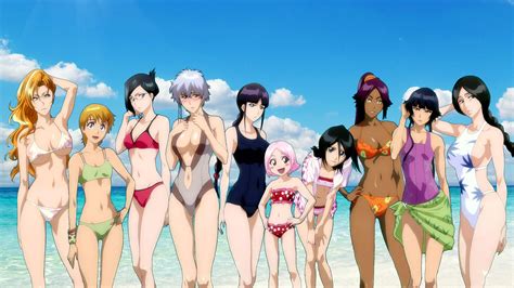 Bleach Summer Girls By Kaz Kirigiri On Deviantart