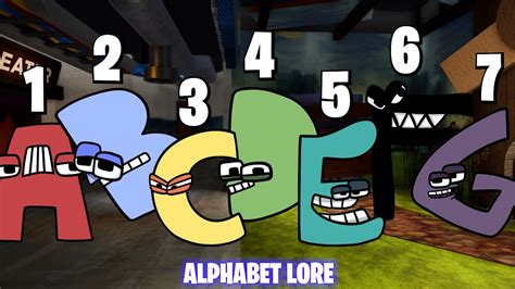 New Alphabet Lore All Phases Friday Night Funkin Youtube