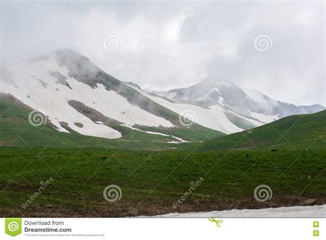 Journey Through The Caucasus Natural Biosphere Reserve Stock Image