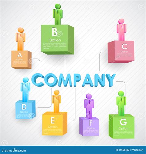 Business Structure Infographic Tree Infographic Vector Illustration