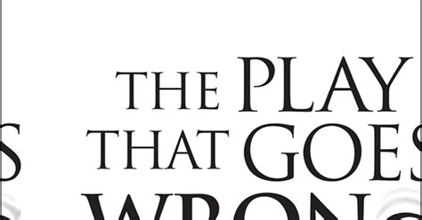 the play that goes wrong off broadway new world stages stage iv 2019 playbill