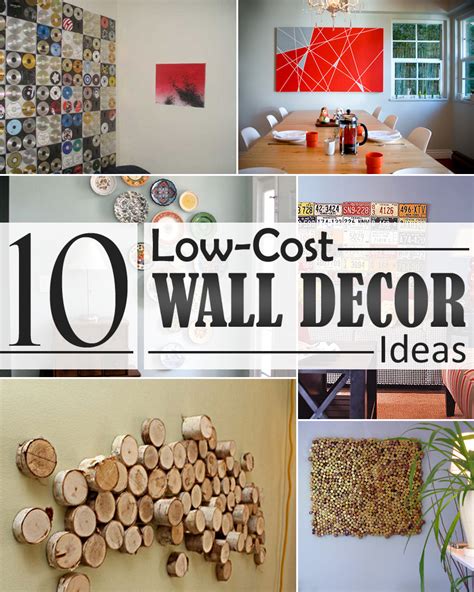 10 Low Cost Wall Decor Ideas That Completely Transform The Interior