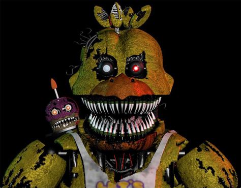 Nightmare Chica By Rosylina On Deviantart Happy Tree Friends Five Nights At Freddy S Fnaf