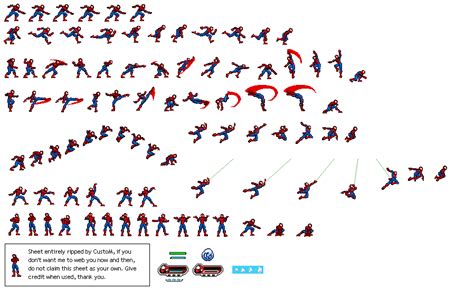 Image Result For Spiderman Sprite Sprite Pixel Art Spiderman