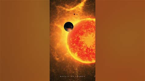 Sun Scorching Mercury Venus And Earth Solarsystem Planets Youtube