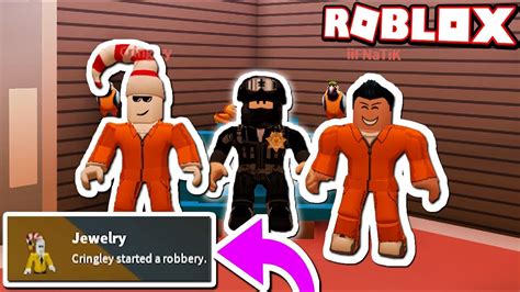 1 Cop Vs 2 Criminals Challenge Roblox Jailbreak Youtube