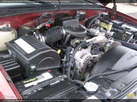 57 Liter Ohv 16 Valve V8 Engine For The 1999 Chevrolet Silverado 2500