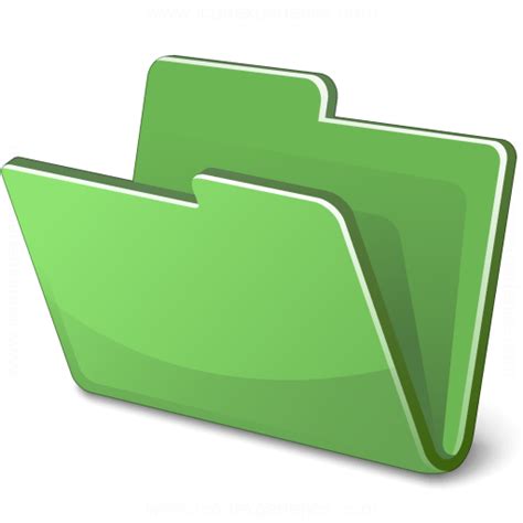 Green Folder Icon At Collection Of Green Folder Icon