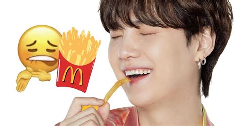 Mcdonald's is partnering with bts, the massively popular korean pop band, for its next celebrity meal — and this time it's going global. Here Are 10 Of The Most Hilarious Reactions To BTS Suga's McDonald's Concept Photo - Koreaboo