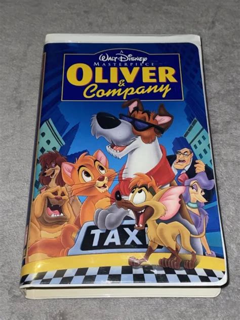 Oliver And Company Vhs 1996 Walt Disney Masterpiece Collection Eur