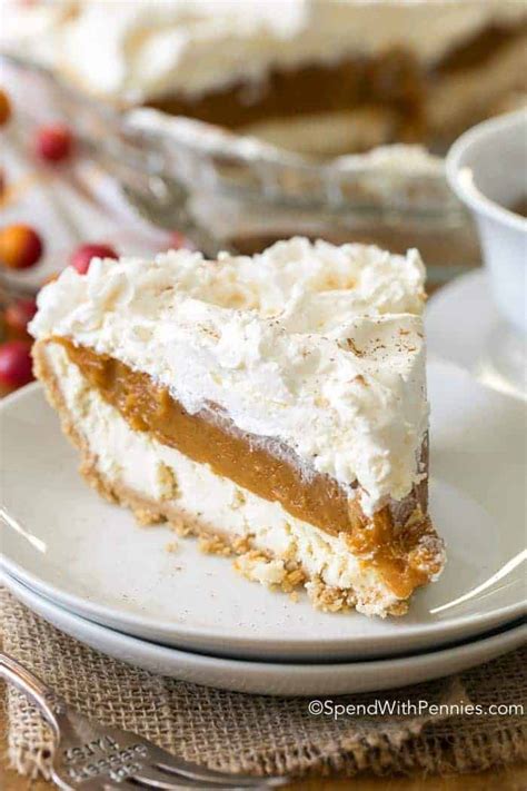 It has wonderful flavors of fall spice and pumpkin. No Bake Pumpkin Cheesecake {Easy To Make} - Spend With Pennies