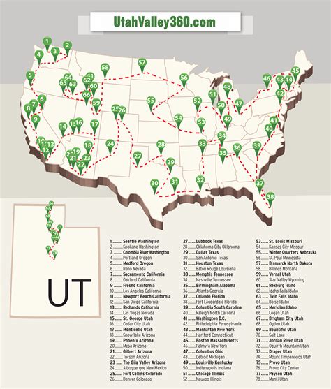 34 Map Of Lds Temples In Utah Maps Database Source