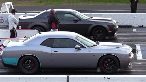 Is a hellcat faster then a demon? 2