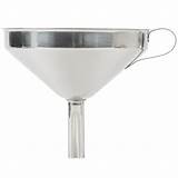 Images of Stainless Funnel Large