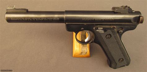 Ruger Mark 2 Target Pistol 22lr
