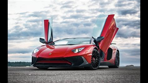 Lamborghini Aventador Sv │start Up Revs And Acceleration Youtube