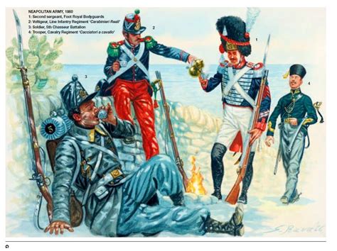 Neapolitan Army 1860 1 Second Sergeant Foot Royal Bodyguards 2