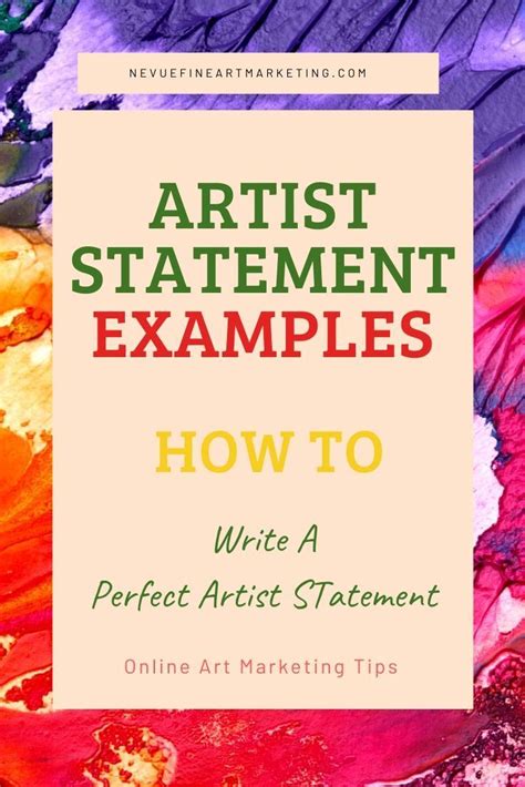 How to write an artist bio music. How to Write an Artist Statement That Sells Art. | Artist ...