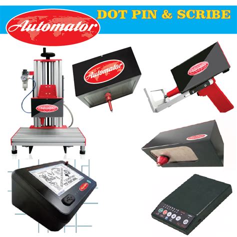 Automator Dot Pin Marking Systems Dot Pin Marking Machine Dot Peen Marking System