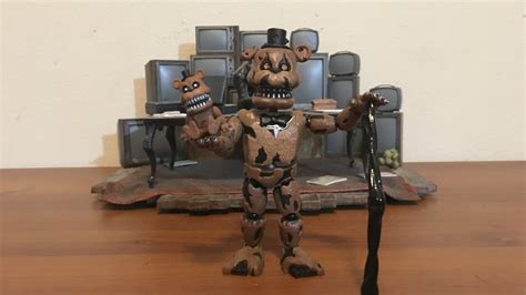 Fnaf Nightmare Freddy Action Figure Series 2 Funko Youtube