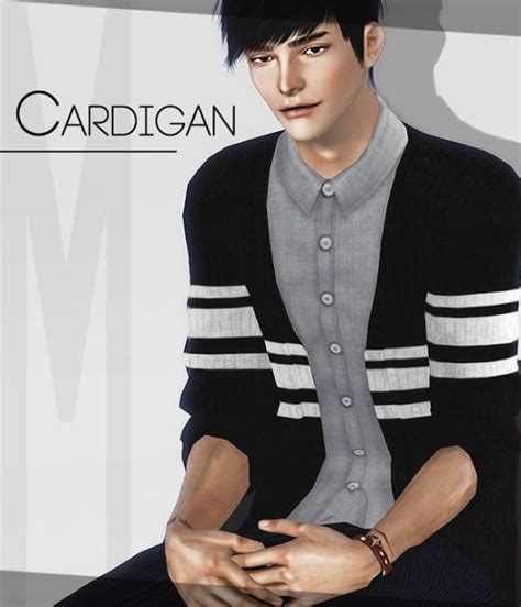 Littlemsim 【clothes】ts3 Cardiganm Sims Sims 3 Mods Sims 3 Cc Finds