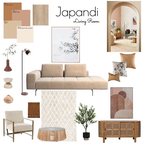 Japandi Interior Design Mood Board By Samonek In 2022 Japandi