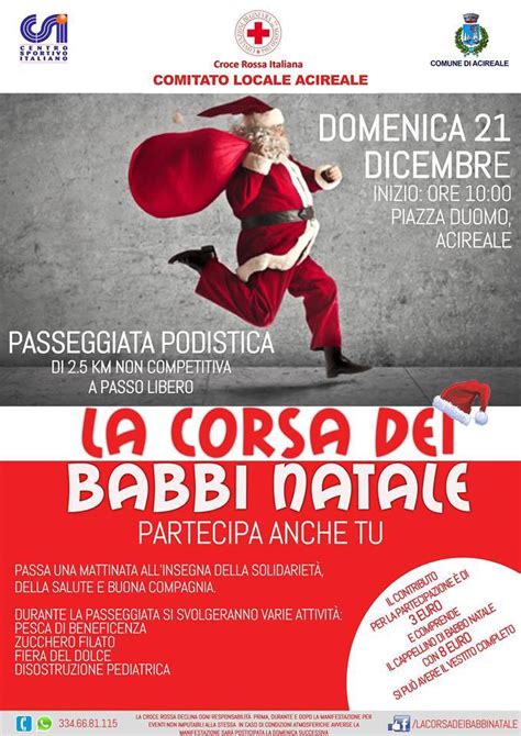 Ecco il video mediaset per rivedere l'intera puntata trasmessa da. CSI - Comitato Acireale | LA CORSA DEI BABBI NATALE ...
