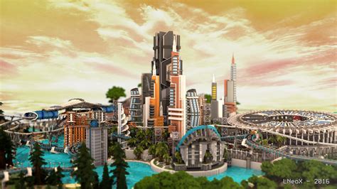 Luccid Utopia | AriaCreations - Minecraft Buildteam