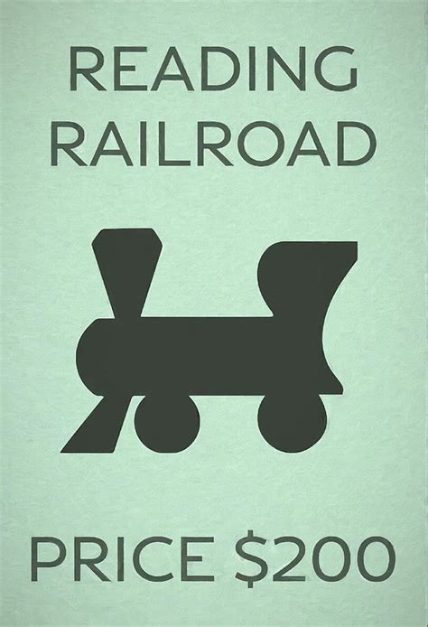 Monopoly Railroad Symbol