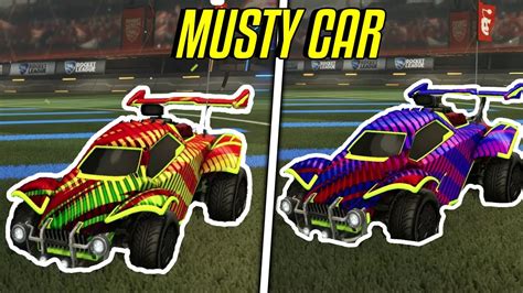 How To Create Mustys Rocket League Car Colours And Items Amustycow