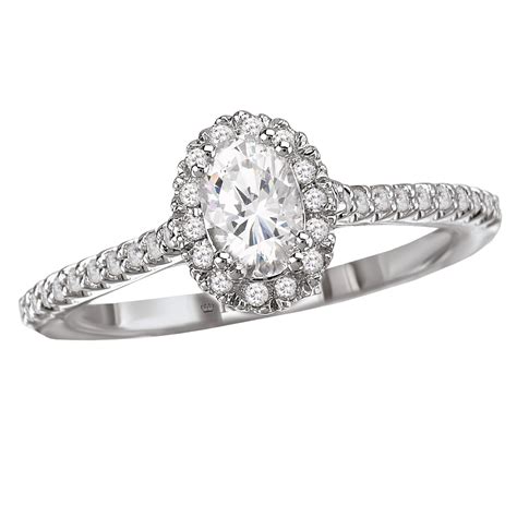 Oval Shaped Diamond Halo Engagement Ring 64ct Gia In Modesto