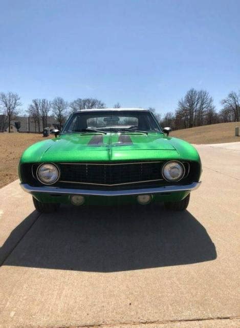 1969 Chevrolet Camaro 350automatic Rally Green X44 Classic Cars For Sale