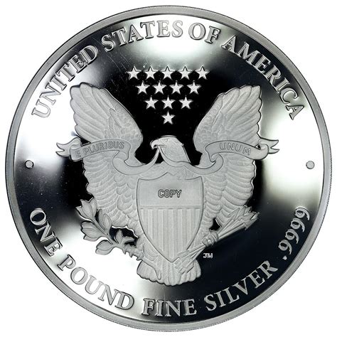 Walking Liberty One Pound 16 Troy Ounces Silver Round 9999 Silver