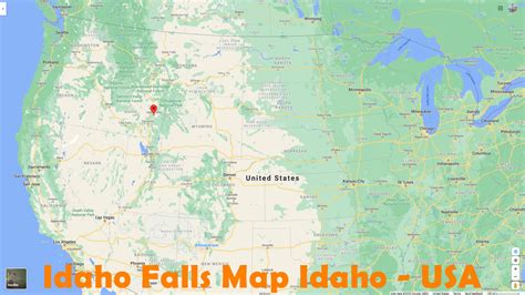 Idaho Falls Idaho Map