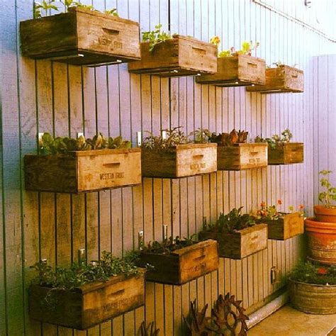 12 Upcycled Crate Ideas Crates Vintage Crates And Planters