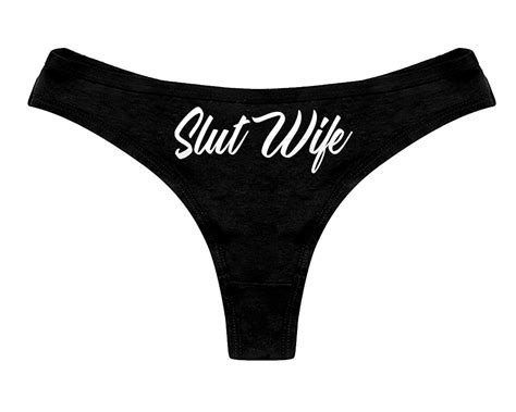 Slut Wife Panties Hotwife Cuckold Queen Of Spades Sexy Bachelorette Party Bridal T Hot Wife
