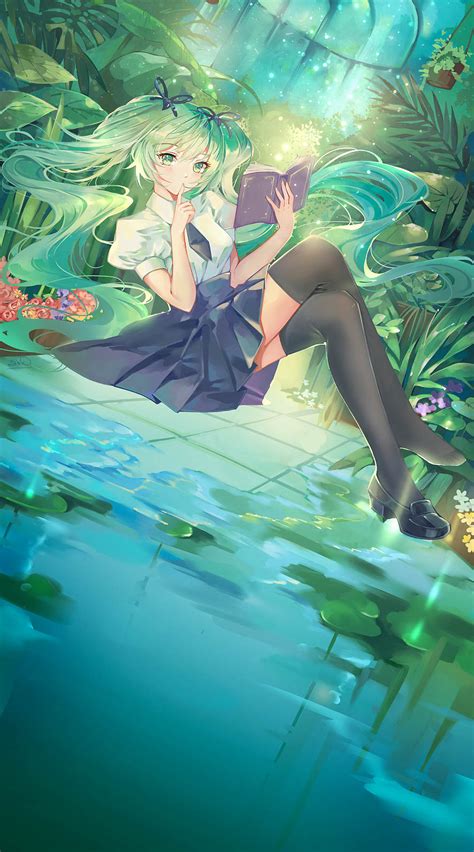 Hatsune Miku Vocaloid Mobile Wallpaper By Qie 2548969 Zerochan