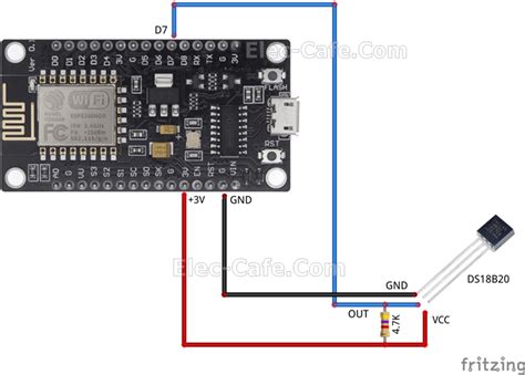 Using Nodemcu V3 And Ds18b20 Sensor Monitor Temperature With Home