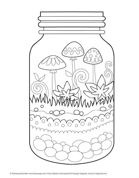 Printable Aesthetic Coloring Pages