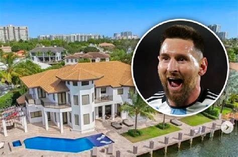 Photos Inside Lionel Messi S R204 Million Waterfront Mansion