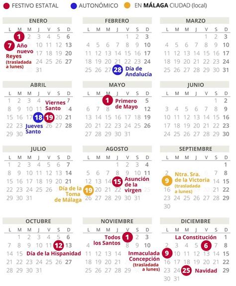 Sangriento Disfraz Presidente Calendario De Festivos En Malaga ángulo