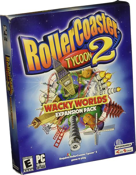 Atari Rollercoaster Tycoon 2 Wacky Worlds Expansion Pack 24710