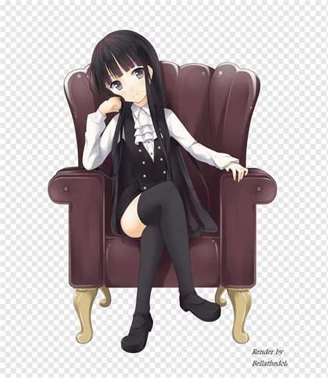 Anime Sit Chair Anime Sitting Poses Pixshark Com