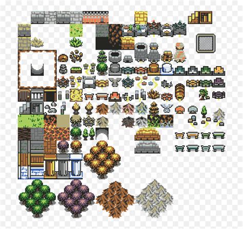 Rpg Maker Pokemon Tilesets Why All The Houses Are Like A Square Rpg