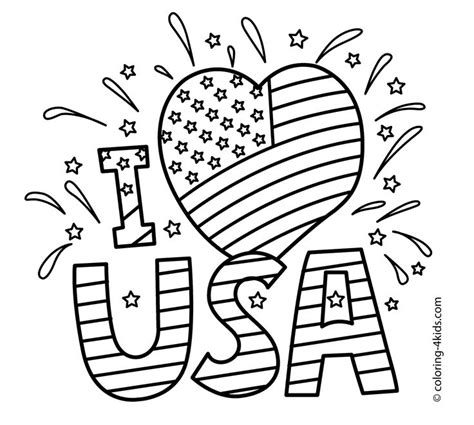These 4th of july pictures to color are also slightly complex in nature and will therefore ensure that your child is challenged enough to improve his coloring skills. 106 best images about 4th Of July Coloring Pages on ...